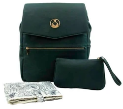 Isoki luiertas Byron Backpack Groen | Luiertas van Isoki